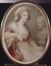 Portrait of Princess Catherine Baryatinskaya (1750-1811). Artist: Kauffmann, Angelika (1741-1807)