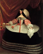 Inés de Zúñiga, Countess of Monterrey, 1660-1670. Artist: Carreño de Miranda, Juan (1614-1685)