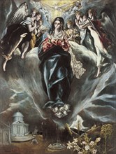 The Immaculate Conception, ca. 1608-1614. Artist: El Greco, Dominico (1541-1614)