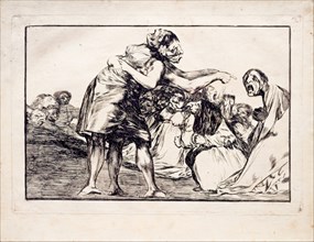 Disorderly Folly (from the series Los Disparates (Follies), 1815-1819. Artist: Goya, Francisco, de (1746-1828)