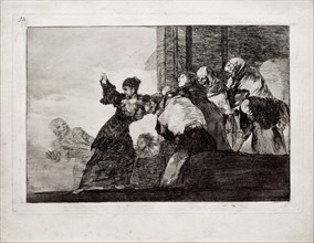 Poor Folly (from the series Los Disparates (Follies), 1815-1819. Artist: Goya, Francisco, de (1746-1828)