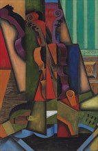 Guitar and Violin, 1913. Artist: Gris, Juan (1887-1927)