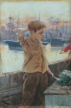 The ship's boy, 1887. Artist: Guiard, Adolfo (1860-1916)