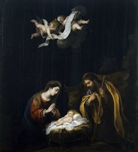 The Nativity, ca 1668. Artist: Murillo, Bartolomé Estebàn (1617-1682)