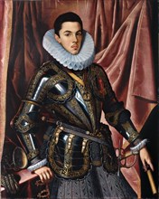 Portrait of Prince Philip Emmanuel of Savoy (1586?1605), ca 1604. Artist: Pantoja de la Cruz, Juán (1553-1608)