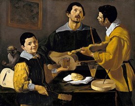 The Three Musicians, ca 1616. Artist: Velàzquez, Diego (1599-1660)