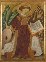 Saint Vincent, ca 1430. Artist: Zaortiga, Bonanat (active 15th century)