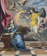 The Annunciation, ca 1576. Artist: El Greco, Dominico (1541-1614)
