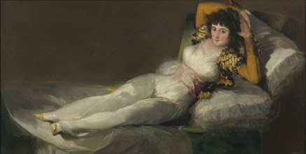 The Clothed Maja, c. 1800. Artist: Goya, Francisco, de (1746-1828)