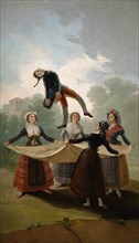 The Straw Manikin (El Pelele), 1791-1792. Artist: Goya, Francisco, de (1746-1828)