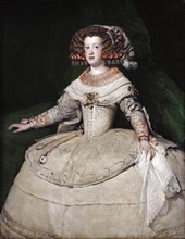 The infanta Maria Theresa of Spain, 1650s. Artist: Velàzquez, Diego (1599-1660)