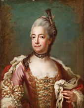 Louisa Ulrika of Prussia (1720-1782). Artist: Björk, Jakob (1726-1793)