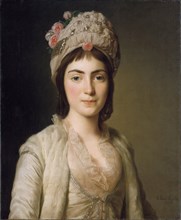 Portrait of Zoie Ghica, the Princess of Moldavia, 1777. Artist: Roslin, Alexander (1718-1793)