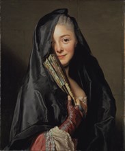 The Lady with the Veil (the Artist's Wife), 1768. Artist: Roslin, Alexander (1718-1793)