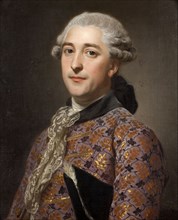 Portrait of Prince Vladimir Borisovich Golitsyn (1731-1799), 1762. Artist: Roslin, Alexander (1718-1793)