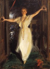 Isabella Stewart Gardner in Venice, 1894. Artist: Zorn, Anders Leonard (1860-1920)