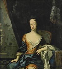 Portrait of Ulrika Eleonora (1688-1741), Queen of Sweden. Artist: Krafft, David, von (1655-1724)
