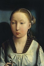 Portrait of Catherine of Aragon, c. 1496. Artist: Juan de Flandes (ca. 1465-1519)