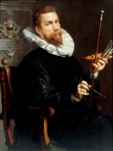 Self-portrait, 1601. Artist: Wtewael, Joachim (1566-1638)