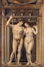 Neptune and Amphitrite, 1516. Artist: Gossaert, Jan (ca. 1478-1532)