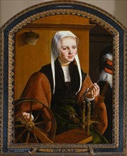 Portrait of a Young Lady, 1529. Artist: Heemskerck, Maarten Jacobsz, van (1498-1574)