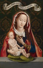 Madonna of the Apple. Artist: Memling, Hans (1433/40-1494)