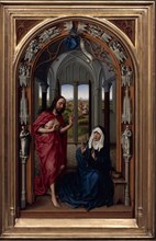The Altar of Our Lady (Miraflores Altar), c. 1440. Artist: Weyden, Rogier, van der (ca. 1399-1464)