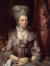 Queen Charlotte of the United Kingdom (1744-1818), 1777. Artist: West, Benjamin (1738-1820)