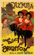 Olympia (Poster), c. 1900. Artist: Pal (Jean de Paléologue) (1855-1942)