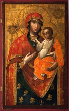 The Ilyin-Chernigov Icon of the Mother of God, 18th century. Artist: Russian icon