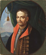 Portrait of the Hetman Ivan Mazepa (1639-1709). Artist: Zemlykov, Stepan (Early 19th century)
