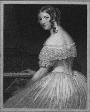 Amalie von Krüdener, 1830s. Artist: Anonymous