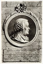 Portrait of Count Burkhard Christoph von Münnich (1683-1767). Artist: Anonymous