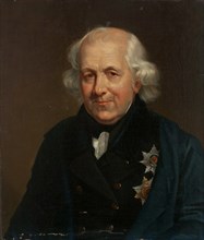 Portrait of Count Nikolay Semyonovich Mordvinov (1754-1845), 1826-1829. Artist: Anonymous