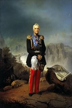 Portrait of Count Mikhail Vorontsov (1782-1856), Second Half of the 18th cen.. Artist: Anonymous