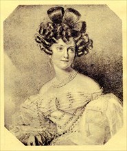 Princess Carolyne zu Sayn-Wittgenstein, née Iwanowska (1819-1887), 1840s. Artist: Anonymous