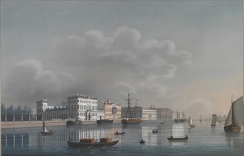 View of the Neva. Artist: Anonymous