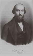 Portrait of the composer Johann Friedrich Franz Burgmüller (1806-1874), c. 1840. Artist: Anonymous