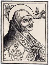 Pope Gregory I the Great. Artist: Anonymous