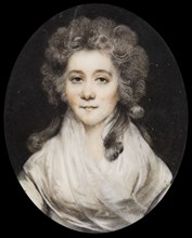 Portrait of Countess Anna Evgenyevna Obolenskaya (1778-1810), Late 18th cent.. Artist: Anonymous