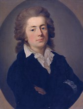 Portrait of Count Jan Nepomucen Potocki (1761-1815), 1790. Artist: Anonymous