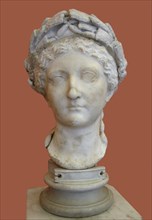 Bust of Livia Drusilla, 1st H. 1st cen. AD. Artist: Art of Ancient Rome, Classical sculpture