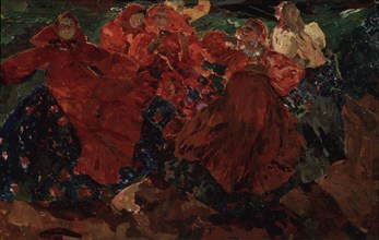 Whirlwind, 1905. Artist: Malyavin, Filipp Andreyevich (1869-1940)