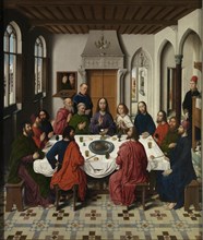 The Last Supper altarpiece (central panel), 1464-1468. Artist: Bouts, Dirk (1410/20-1475)