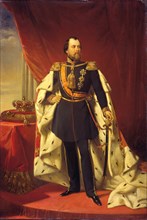 William III (1817-1890), King of the Netherlands, 1856. Artist: Pieneman, Nicolaas (1809-1860)