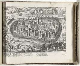 The Siege of Smolensk, 1609-1611, 1612. Artist: Hogenberg, Frans (1535-1590)