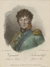 Portrait of Count Alexander Ivanovich Chernyshov (1786-1857), 1813. Artist: Vendramini, Francesco (1780-1856)