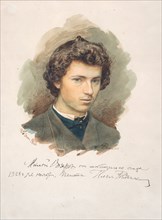 Self-Portrait, 1866. Artist: Repin, Ilya Yefimovich (1844-1930)