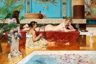 The Roman Baths, 1882. Artist: Pauli, Georg (1855-1935)