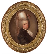 Portrait of Queen Marie Antoinette of France (1755-1793), 1789. Artist: Wertmüller, Adolf Ulrik (1751-1811)